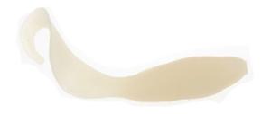 Berkley Gulp Alive Swimming Mullet, Glow, 5in/13cm, GAPSM5-GL