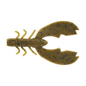 Berkley PowerBait MaxScent Chigger Craw Soft Bait, 3in / 8cm, Green Pumpkin, PBMSCHC3-GP