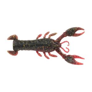 Berkley PowerBait MaxScent Lilft Trooper Soft Bait, 2 1/2in / 6cm, Hot Craw, PBMSLT2.5-HC