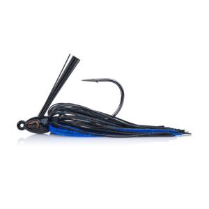 Berkley Swim Jig, 3/8 oz, Hook Size 4/0, Black/Blue, BJGSW3/8-BB