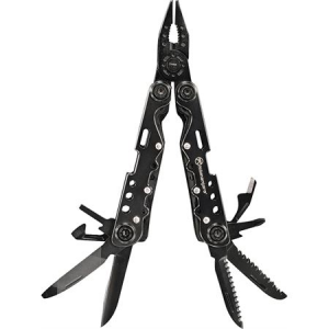 Kilimanjaro Knives 910053 Black Ballast Multi-Tool with Stainless Handle