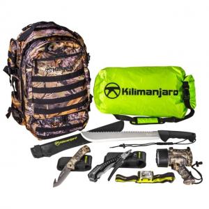 Kilimanjaro Gear Overnight Pack, Hiking, Fishing, Camping, Travel, 240085