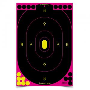 Birchwood Casey Shoot-N-C Targets: Silhouette Bad Guy 12-inch x 18-inch (Per 100)