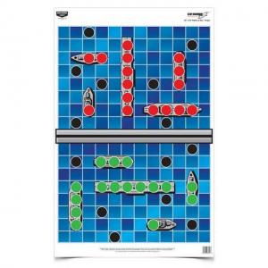 Birchwood Casey Battle At Sea Eze-Scorer Paper Game Target 23x35 Inch 100 Per Case, BC-37047