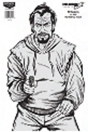 Birchwood Casey EZ SCO BAD GUY 12X18 PS 10P