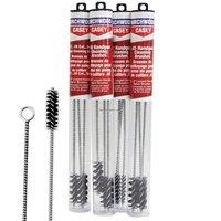 .44, .45 9" Looped Handle Nylon Pistol Brushes 3 Pack