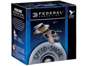 Federal Speed-Shok Ammunition 20 Gauge Non-Toxic Steel Shot - 331942