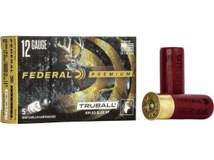 Federal Premium Vital-Shok Ammunition 12 Gauge 2-3/4 1 oz TruBall Hollow Point Rifled Slug - 520539"