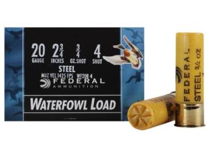 Federal Speed-Shok Ammunition 20 Gauge Non-Toxic Steel Shot - 148404