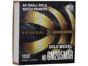 Federal Premium Gold Medal AR Match Grade Small Rifle Primers #GM205MAR - 153612