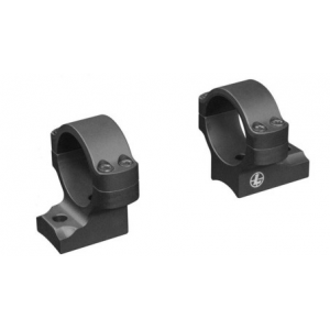 Leupold 171114 Backcountry Scope Mounts Integral Rings 30mm Diameter, Medium Height, Savage 10-16/110-116 Round Rear, Axis, Matte Black