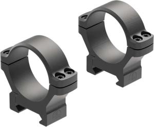 Leupold BackCountry Cross 34mm Slot Med Rings Mounts, Black, 183391