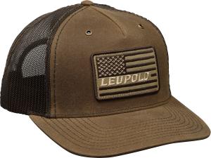 LEUPOLD Leupold Flag Waxed Canvas Trucker Hat 185040