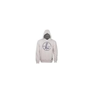 Distressed Reticle Hoodie Bone XXXL