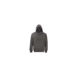 Distressed Reticle Hoodie Gunmetal L
