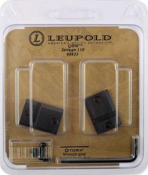 Leupold Quick Release Weaver Style Two Piece Base, Savage 110 Gl, Gloss Black 49833