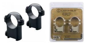 Leupold Sako Ring Mounts, 30mm, Medium, Matte Black - 51036