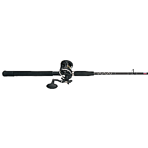 PENN 1404028 Rival Level Wind Conventional Reel 15, 5.1:1 Gear Ratio, 5' 1pc Rod, 20-30 Line Rate, Medium Power