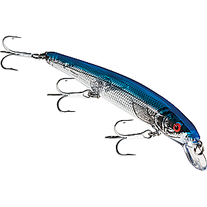 BOMBER Lures Magnum Long A 1-1/2 oz Saltwater-Grade Crankbait Silver Flash/Chartreuse Back