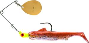 Bomber Drumbeater Spinnerbait, 1/4oz, Chart/New Penny, BSWDB217