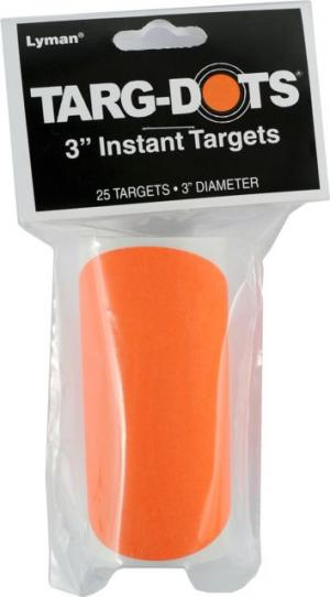 TargDots Instant Peel & Stick Dot Targets, 3in, 25 Pack - 4026300