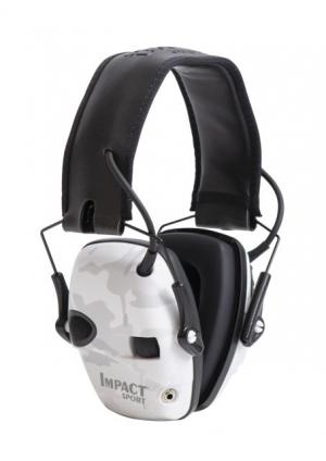 Howard Leight Impact Sport MultiCam Sound Amplification Electronic Shooting Earmuff, Alpine Camo, R-02528