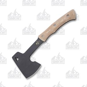 Buck Knives Cerakote Compadre Axe 5160 Spring Steel Blade Natural Micarta Handle