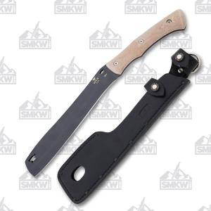 Buck Knives Cerakote Compadre Froe Knife 5160 Spring Steel Blade Natural Micarta Handle