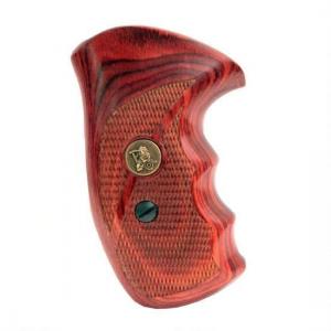 Pachmayr Renegade Deluxe Wood Laminate Revolver Grips for S&amp;W K/L Frame Round Butt Revolver C