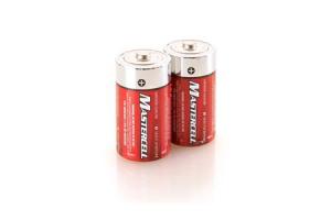Mastercell Alkaline D Battery 2-Pack