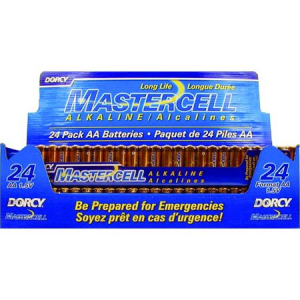 Dorcy 41-1631 Mastercell Alkaline Batteries