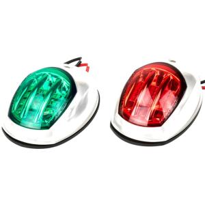 Sea-Dog White LED Navigation Lights - Port & Starboard, 400071-1