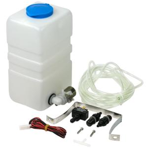 Sea-Dog Windshield Washer Kit Complete - Plastic, 414900-3