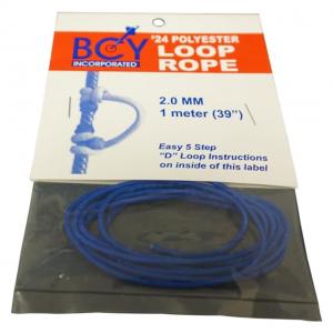 BCY Size 24 D Loop Rope, Royal Blue 1 m, 66533