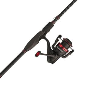 Abu Garcia Vendetta Spinning Combo, 6.5/1, Right, 30, 6ft. 6in. Rod Length, Medium Power, Fast Action, 2 Pieces Rod, VDTSP30/662M