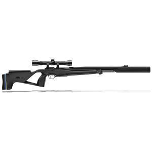 Stoeger XM1 PCP .177 Cal Suppressed Airgun w/Advanced Ergonomics Black Synthetic Stock, 4x32 Scope, Hand Pump 30408