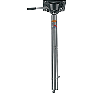 Spring-Lock Power Stand-Up Pedestal - aluminum