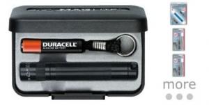 MagLite Solitaire AAA Incandes. Flashlight, Gray Pewter - Blister Pack K3A096