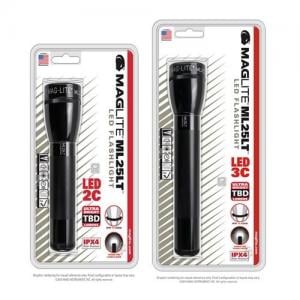 Maglite Ml25lt C-cell Led Flashlight, Red - ML25LT-S3036