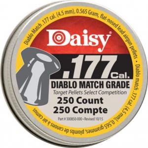 Daisy Match Grade .177 Pellet 250-count, 985357-406