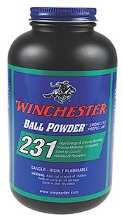 Winchester Powder 2314 Pistol 231 4 lbs 1 Canister