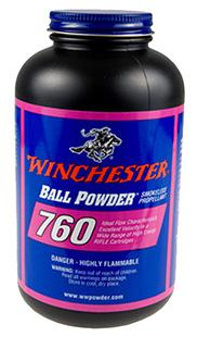 Winchester Powder 7601 Rifle 760 Winchester 1 lb 1 Canister