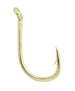 South Bend Gold Salmon Egg Hook, Size 10, 10 Pack, J-87-10