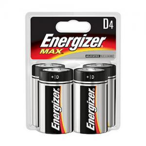 Energizer D Battery 4pk