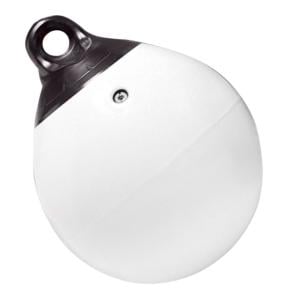 Taylor Made 12 Tuff End Inflatable Vinyl Buoy - White, 1143