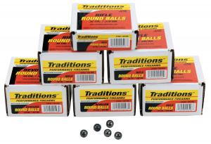 Traditions A1642 Revolver 44 Cal .454 Lead Ball 140 gr 100 Pack-img-0