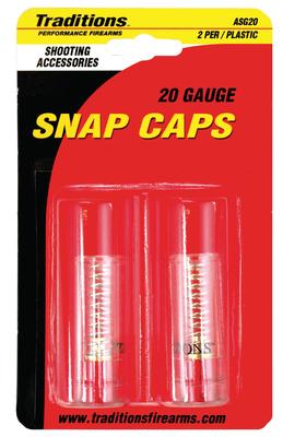 Traditions Shotgun Plastic Snap Caps ASG20