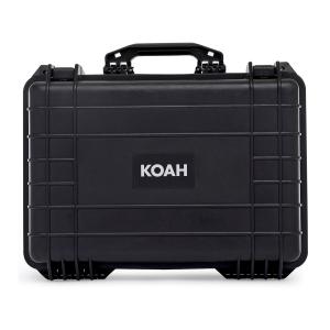 Koah Weatherproof Hard Case with Customizable Foam (18 x 14 x 7 Inch)