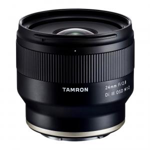 Tamron 24mm and 35mm f/2.8 Di III OSD Wide-Angle Prime Lenses for Sony E-Mount with Koah Weatherproof Hard Case Bundle