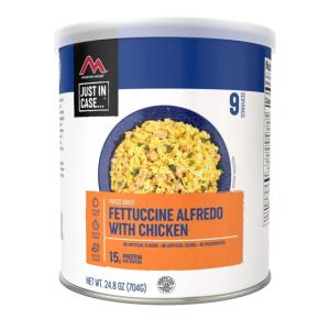 Mountain House Fettuccine Alfredo with Chicken, 9 Servings, 30178